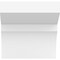 Ekena Millwork Standard Monterey Architectural Grade PVC Rafter Tail, 6"W X 6"H X 12"L RFTP06X06X12MON - alternate 3